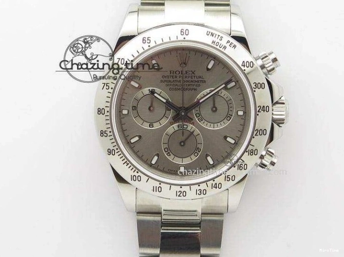 MiroTime 0701 DateJust Smooth Bezel SS Noob 1:1 Best Edition Gray Sticks Dial On Jubilee Bracelet A Packable 3505